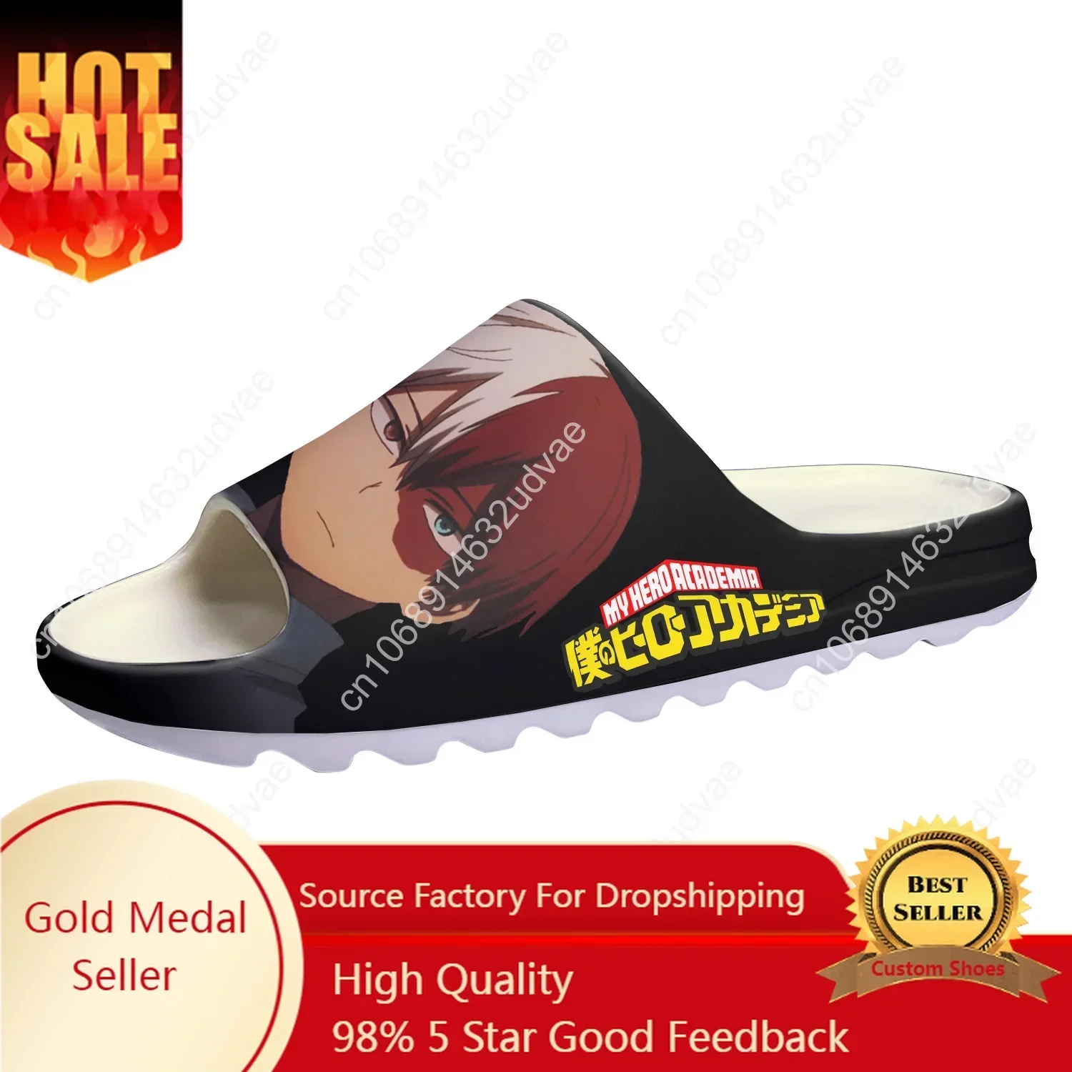 Women'S Shoes Clogs - Pantoufles à semelle souple Shoto Todoroki