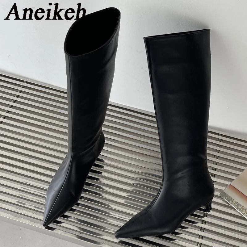 Aneikeh 2026 mode Sexy pointu  - Knee High Boots Women avis et prix
