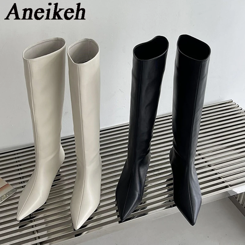 Aneikeh 2026 mode Sexy pointu  - Knee High Boots Women avis et prix