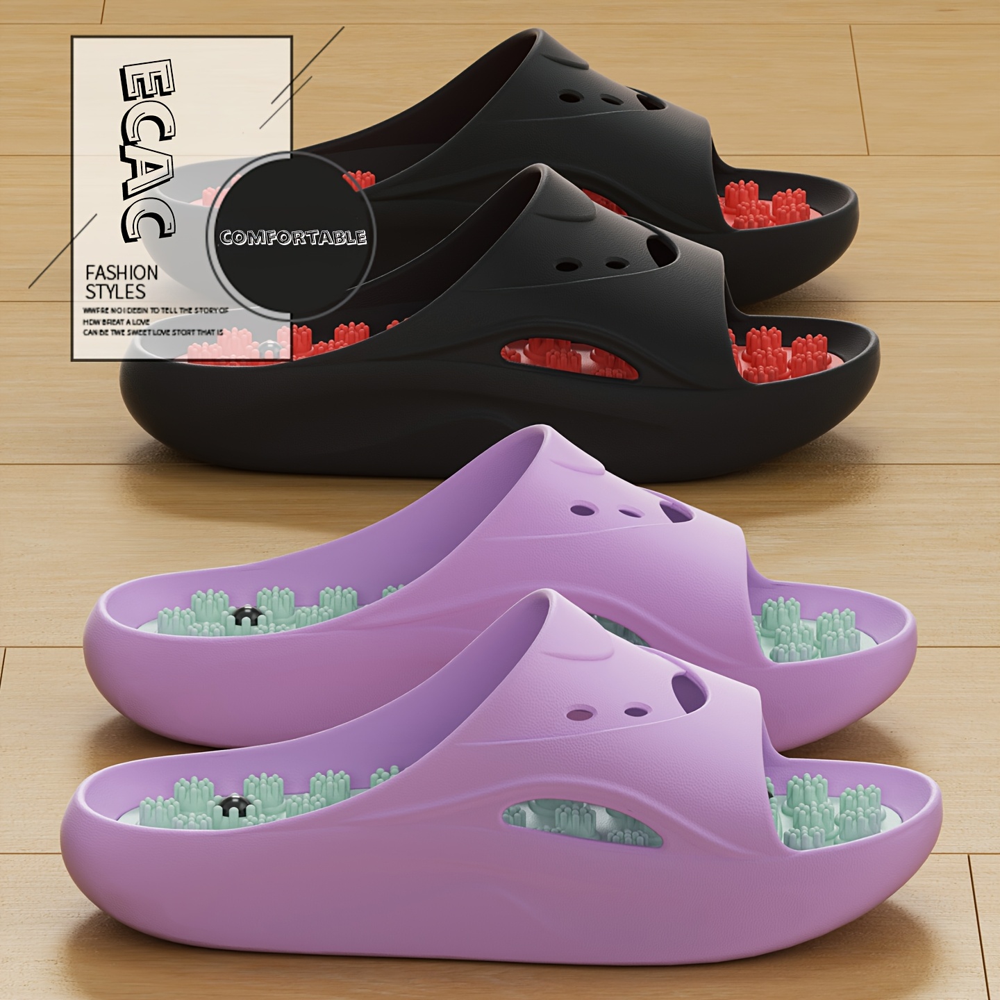 Chaussons de massage EVA pour  - Mule Slip On avis et prix