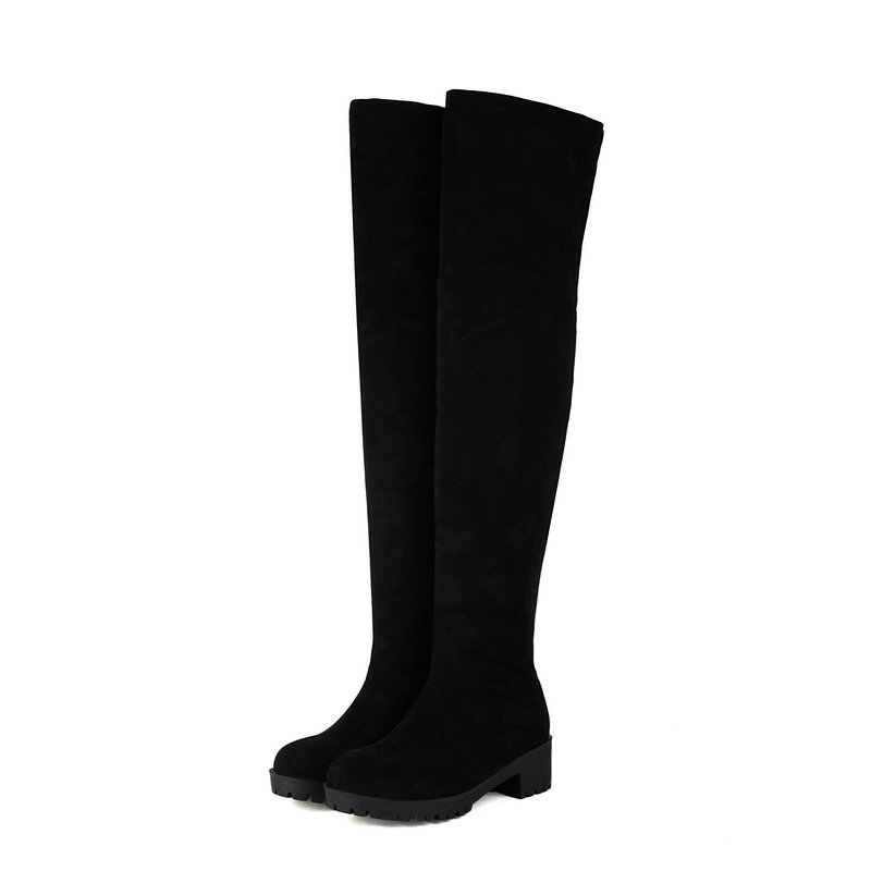 Faux daim cuir troupeau Slip-o - Sock Boot Women avis et prix