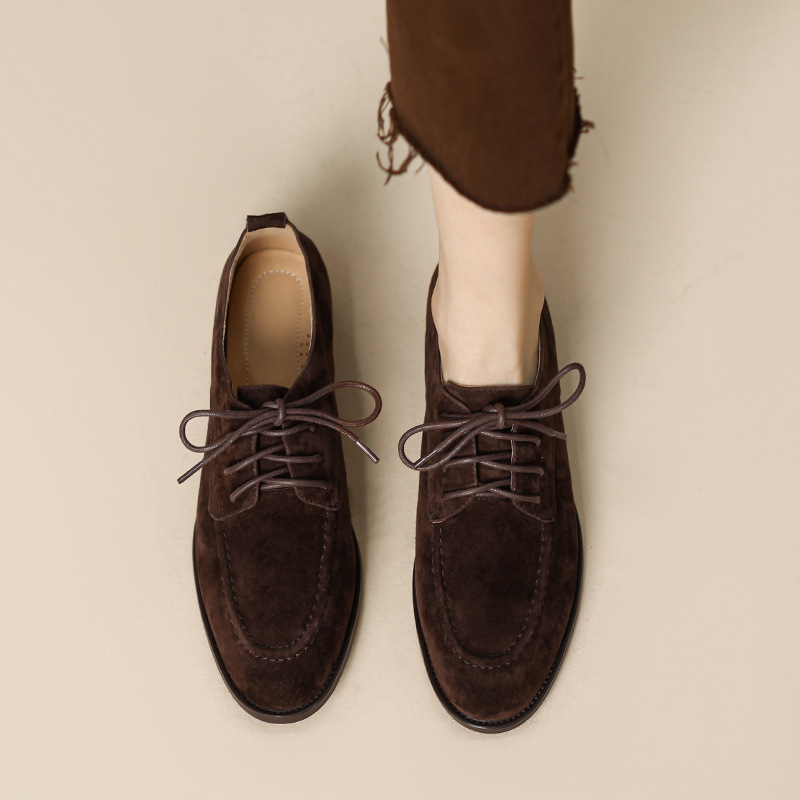 Chaussures Oxford rétro à lace - Oxford Lace Up Women avis et prix