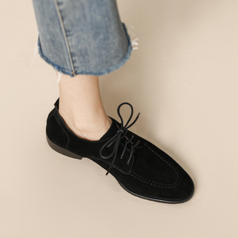 Chaussures Oxford rétro à lace - Oxford Lace Up Women avis et prix